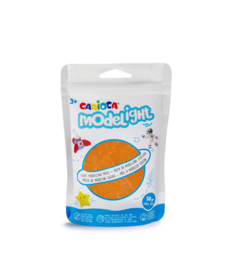Plastilină moale Carioca 50 g portocalie